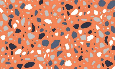 soyut renkli yarım ton deseni, resimleme