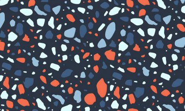 soyut renkli yarım ton deseni, resimleme