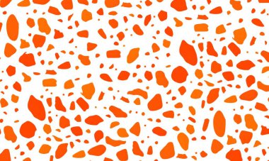 soyut renkli yarım ton deseni, resimleme