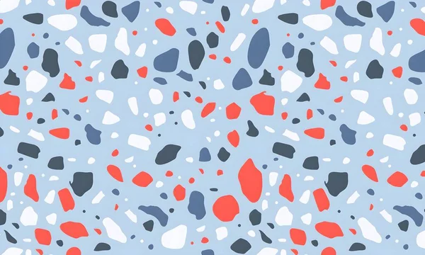 soyut renkli yarım ton deseni, resimleme