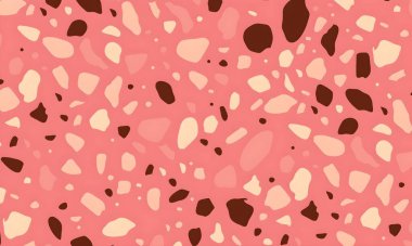 soyut renkli yarım ton deseni, resimleme