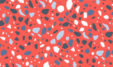 soyut renkli yarım ton deseni, resimleme