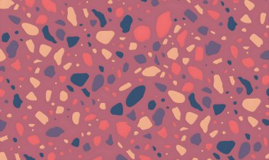 soyut renkli yarım ton deseni, resimleme