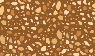 Rastgele renkli şekillere sahip soyut bir arkaplan. resimleme