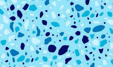 Rastgele renkli şekillere sahip soyut bir arkaplan. resimleme