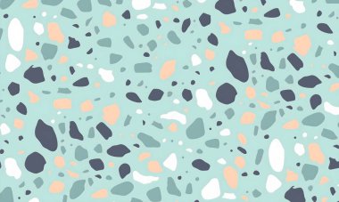 Rastgele renkli şekillere sahip soyut bir arkaplan. resimleme