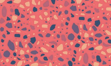 Rastgele renkli şekillere sahip soyut bir arkaplan. resimleme