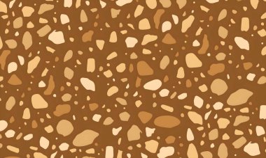 Rastgele renkli şekillere sahip soyut bir arkaplan. resimleme