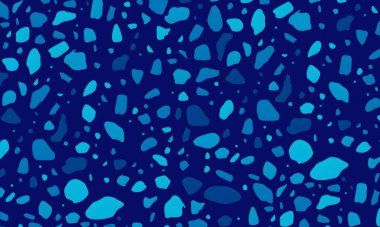 Rastgele renkli şekillere sahip soyut bir arkaplan. resimleme