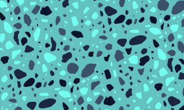 Rastgele renkli şekillere sahip soyut bir arkaplan. resimleme