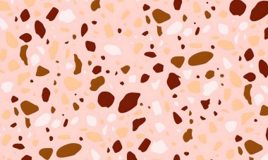 Rastgele renkli şekillere sahip soyut bir arkaplan. resimleme