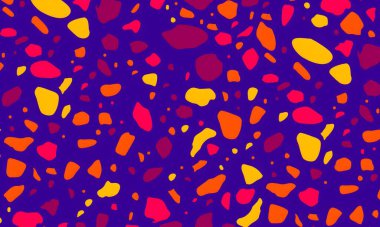 abstract background with random colored shapes. illustration