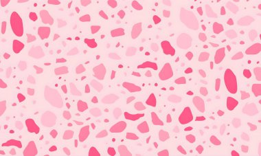 Rastgele renkli şekillere sahip soyut bir arkaplan. resimleme