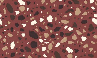 Rastgele renkli şekillere sahip soyut bir arkaplan. resimleme