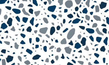 Rastgele renkli şekillere sahip soyut bir arkaplan. resimleme