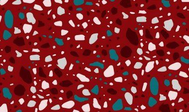 Rastgele renkli şekillere sahip soyut bir arkaplan. resimleme