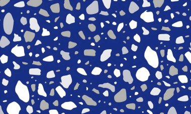 Rastgele renkli şekillere sahip soyut bir arkaplan. resimleme