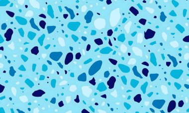 Rastgele renkli şekillere sahip soyut bir arkaplan. resimleme