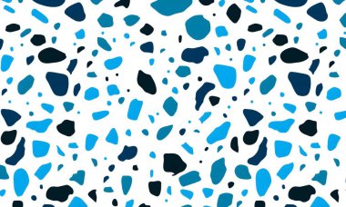 Rastgele renkli şekillere sahip soyut bir arkaplan. resimleme