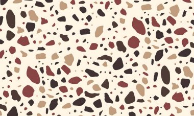 Rastgele renkli şekillere sahip soyut bir arkaplan. resimleme