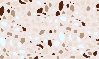 Rastgele renkli şekillere sahip soyut bir arkaplan. resimleme