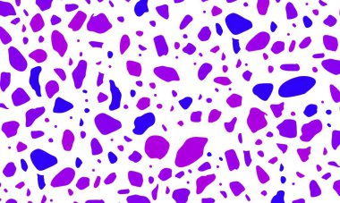 Rastgele renkli şekillere sahip soyut bir arkaplan. resimleme