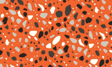 Rastgele renkli şekillere sahip soyut bir arkaplan. resimleme