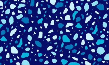 Rastgele renkli şekillere sahip soyut bir arkaplan. resimleme