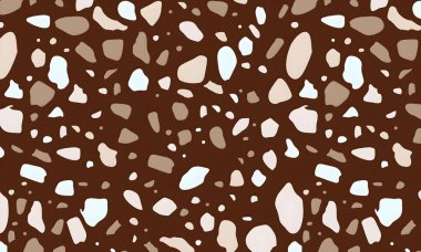 Rastgele renkli şekillere sahip soyut bir arkaplan. resimleme