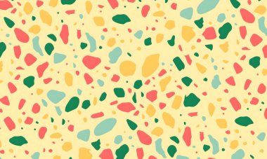 soyut renkli yarım tonlu noktalar üretken sanat arkaplan çizimleri