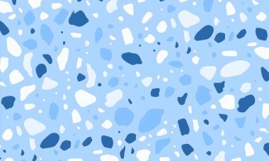 Rastgele renkli şekillere sahip soyut bir arkaplan. resimleme