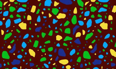 Renkli desenli soyut arkaplan