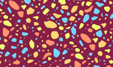 soyut renkli yarım ton deseni, vektör illüstrasyonu