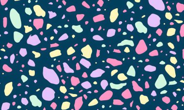 Renkli desenli soyut arkaplan