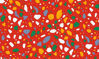 soyut renkli yarım tonlu noktalar üretken sanat arkaplan çizimleri