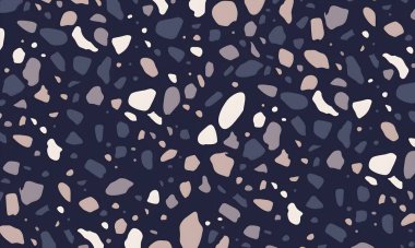 Taşlar ile Seamless modeli. Vektör çizim