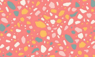 Renkli desenli soyut arkaplan