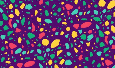 Renkli desenli soyut arkaplan