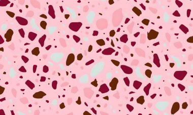 soyut renkli yarım tonlu noktalar üretken sanat arkaplan çizimleri