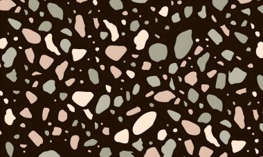 Leopar derisi olan kusursuz bir desen. vektör illüstrasyonu