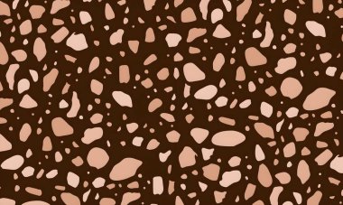 Leopar derisi olan kusursuz bir desen. vektör illüstrasyonu