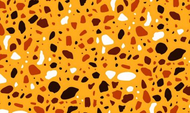 Leopar desenli kusursuz desen. vektör illüstrasyonu