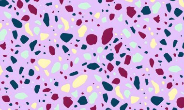 soyut renkli yarım tonlu noktalar üretken sanat arkaplan çizimleri