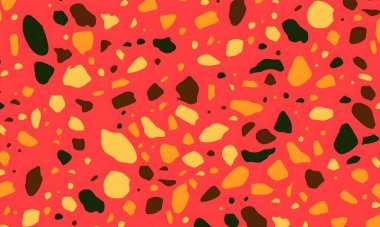 soyut renkli yarım ton deseni, vektör illüstrasyonu