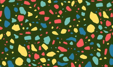 Renkli desenli soyut arkaplan