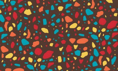 Renkli desenli soyut arkaplan