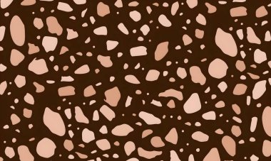 Leopar derisi olan kusursuz bir desen. vektör illüstrasyonu