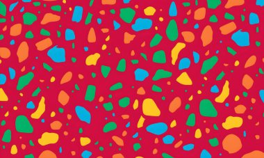 Renkli desenli soyut arkaplan