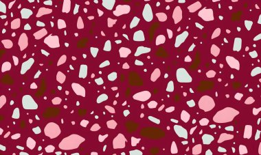 soyut renkli yarım tonlu noktalar üretken sanat arkaplan çizimleri