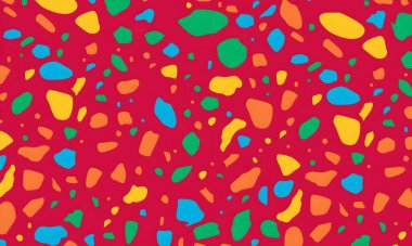 Renkli desenli soyut arkaplan